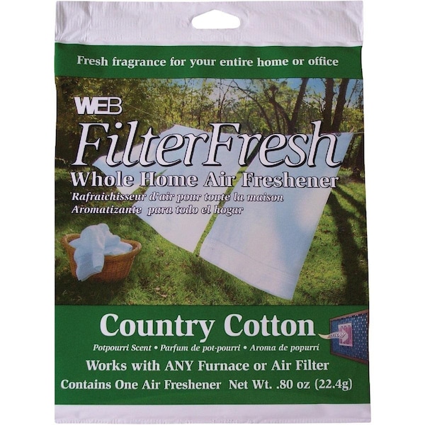 Web FilterFresh Furnace Air Freshener, Country Cotton WCOTTON - main